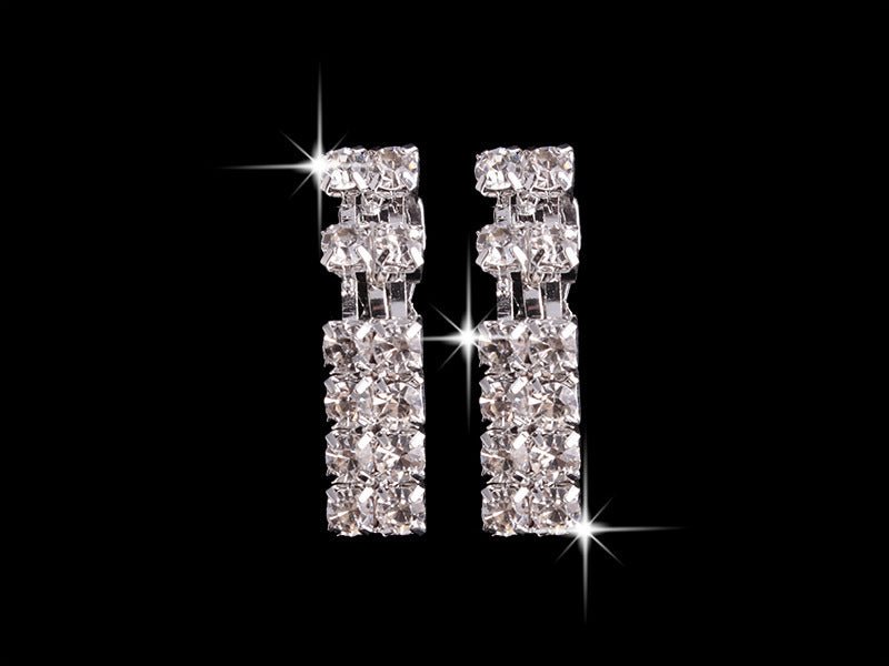 Crystal Bridal Jewelry Set (4-Piece) - Luzilly Bridal & Apparel