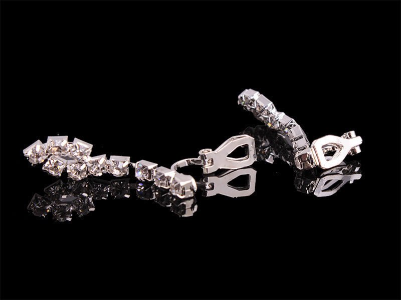 Crystal Bridal Jewelry Set (4-Piece) - Luzilly Bridal & Apparel