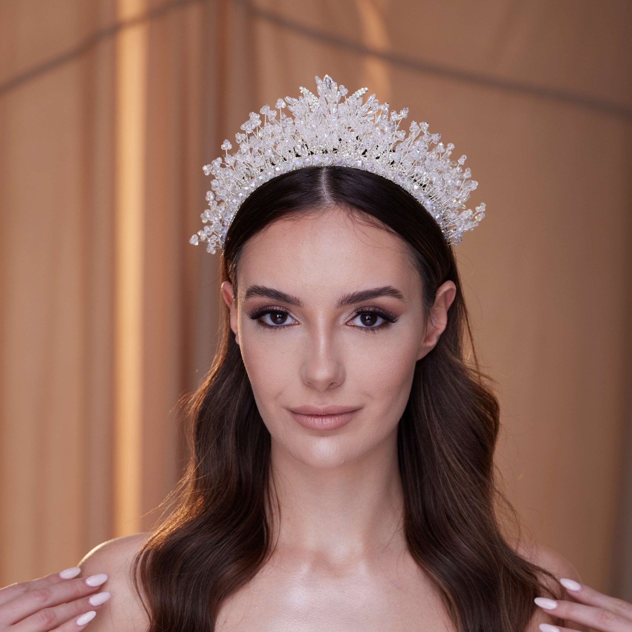 Crystal Bridal Tiara - Luzilly Bridal & Apparel