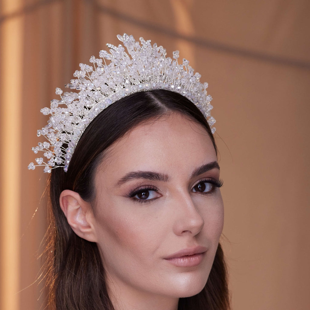 Crystal Bridal Tiara - Luzilly Bridal & Apparel