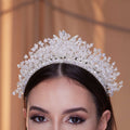 Crystal Bridal Tiara - Luzilly Bridal & Apparel