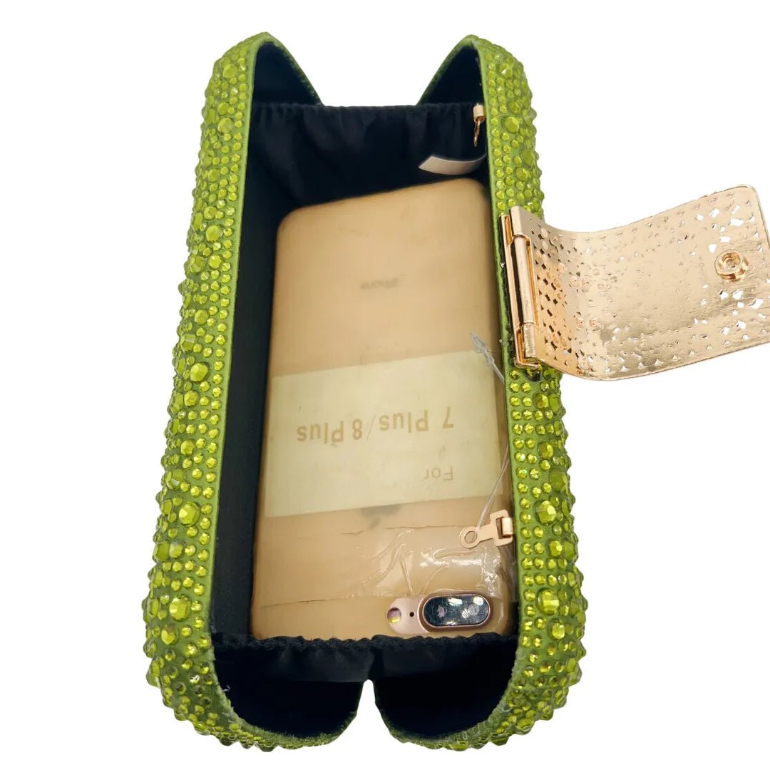 Crystal Evening Bag, 13 Colors - Luzilly Bridal & Apparel