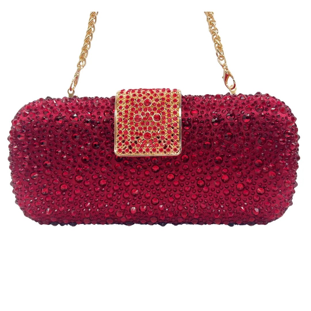 Crystal Evening Bag, 13 Colors - Luzilly Bridal & Apparel