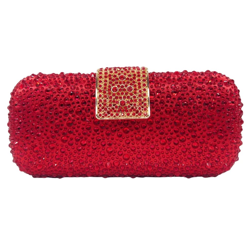 Crystal Evening Bag, 13 Colors - Luzilly Bridal & Apparel