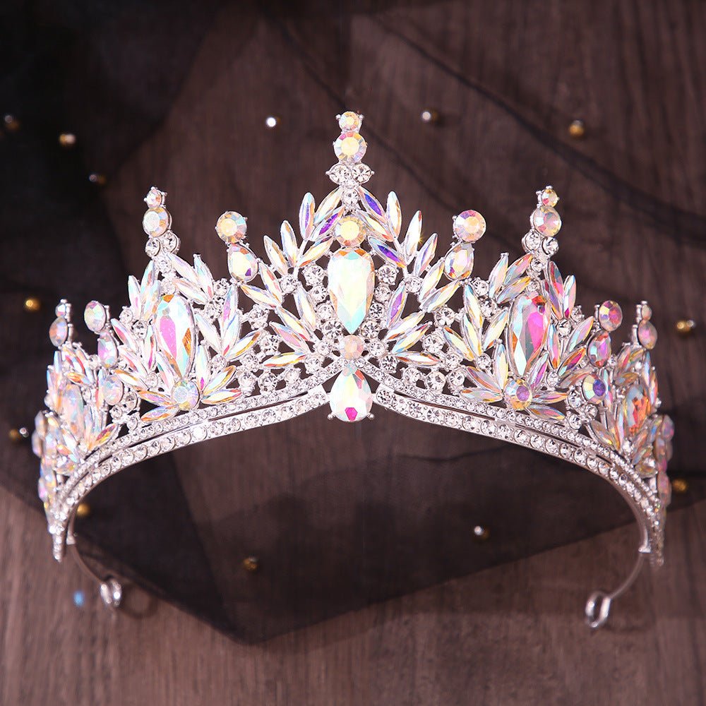 Crystal Leaf Bridal Headpiece - Luzilly Bridal & Apparel
