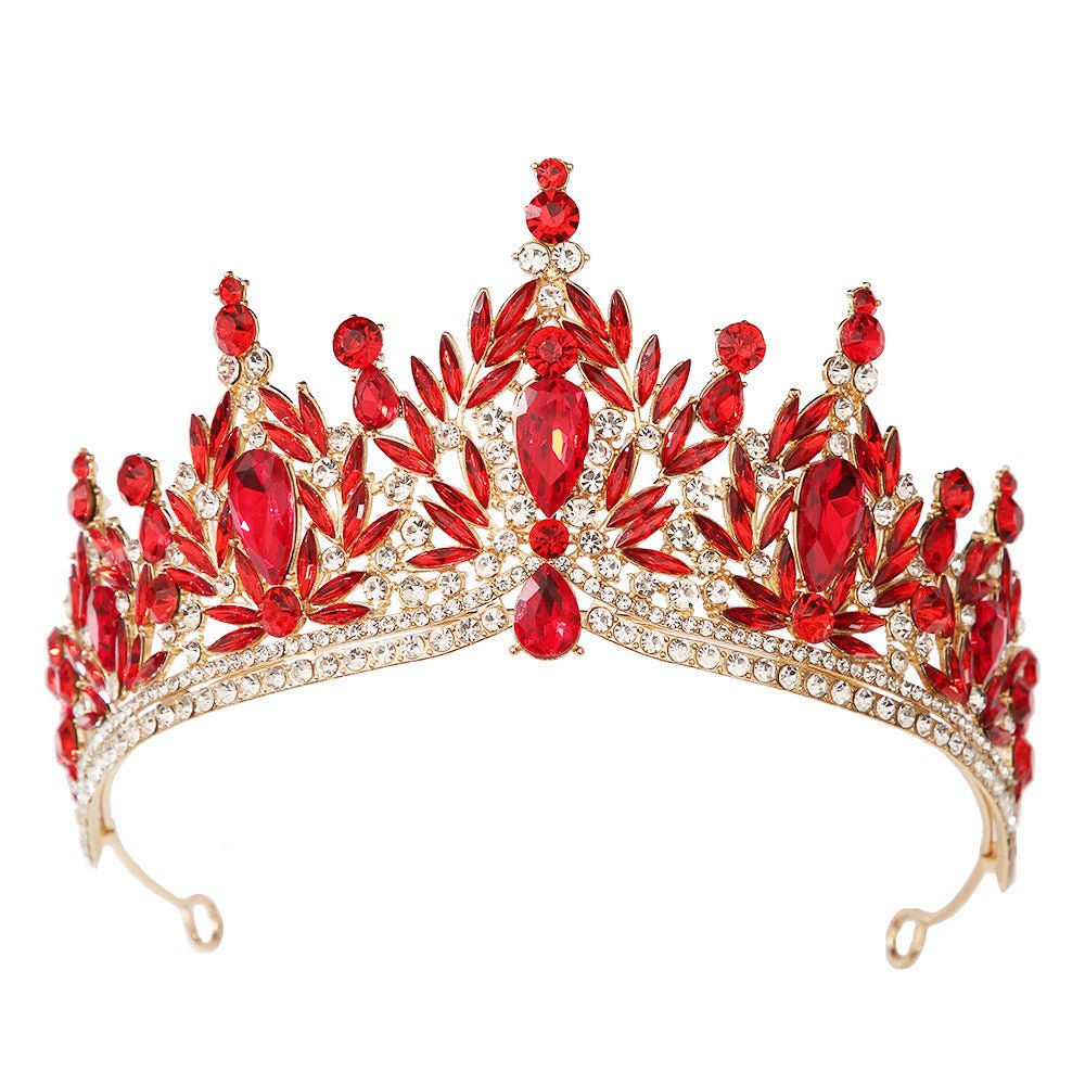 Crystal Leaf Bridal Headpiece - Luzilly Bridal & Apparel