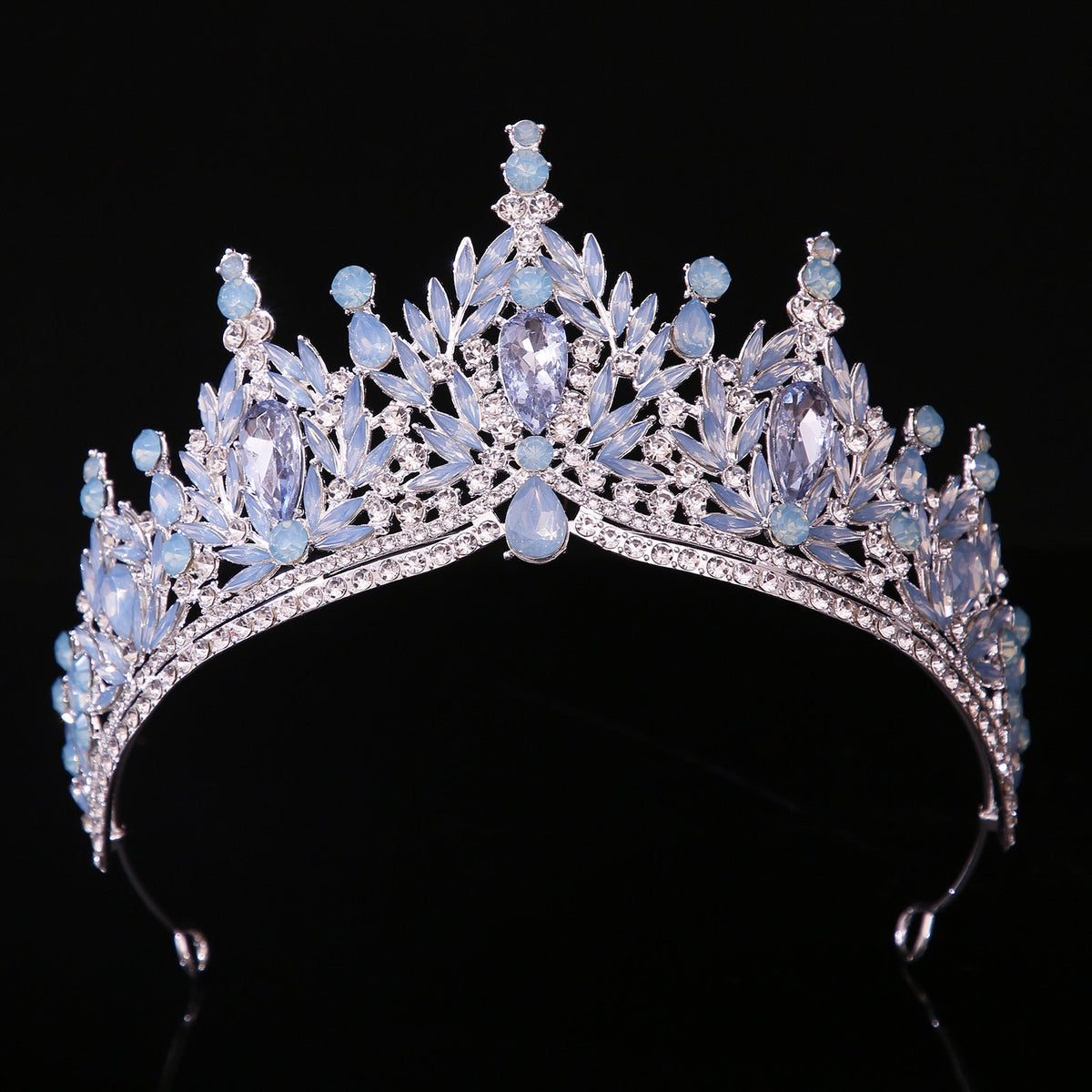 Crystal Leaf Bridal Headpiece - Luzilly Bridal & Apparel