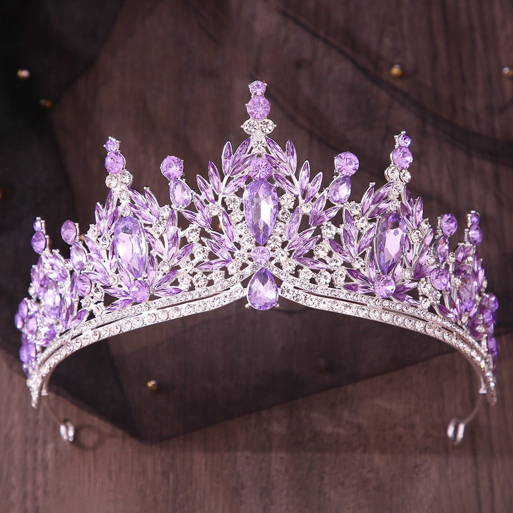 Crystal Leaf Bridal Headpiece - Luzilly Bridal & Apparel