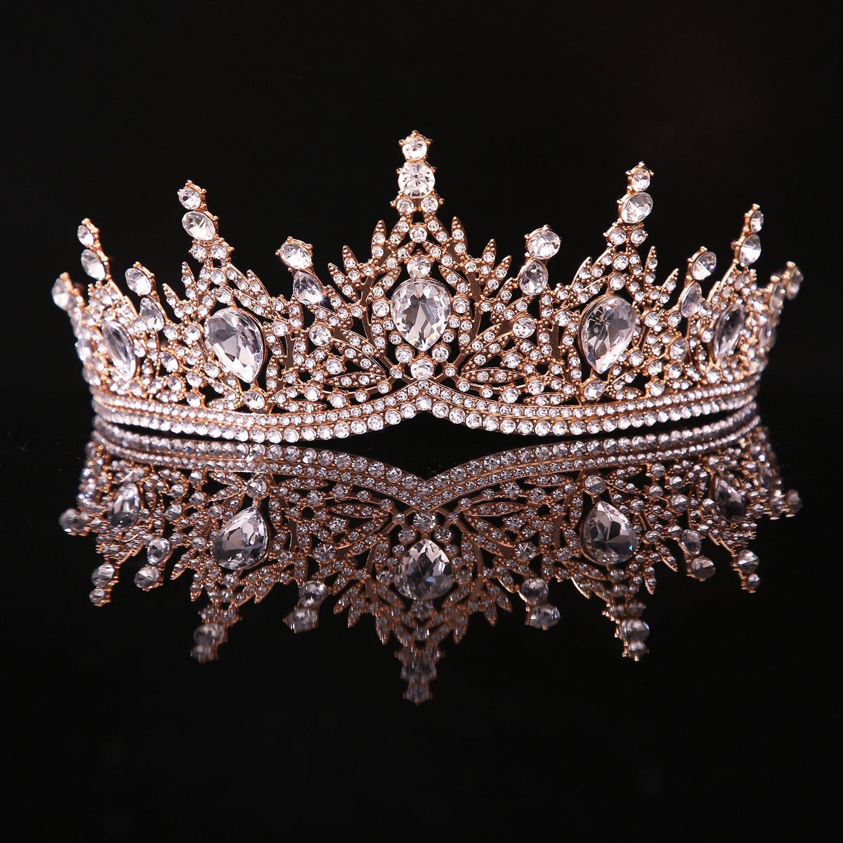 Crystal Leaf Bridal Headpiece - Luzilly Bridal & Apparel