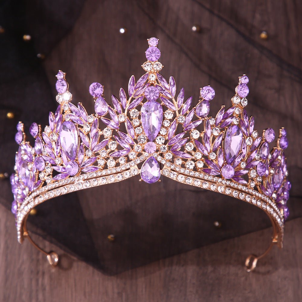 Crystal Leaf Bridal Headpiece - Luzilly Bridal & Apparel