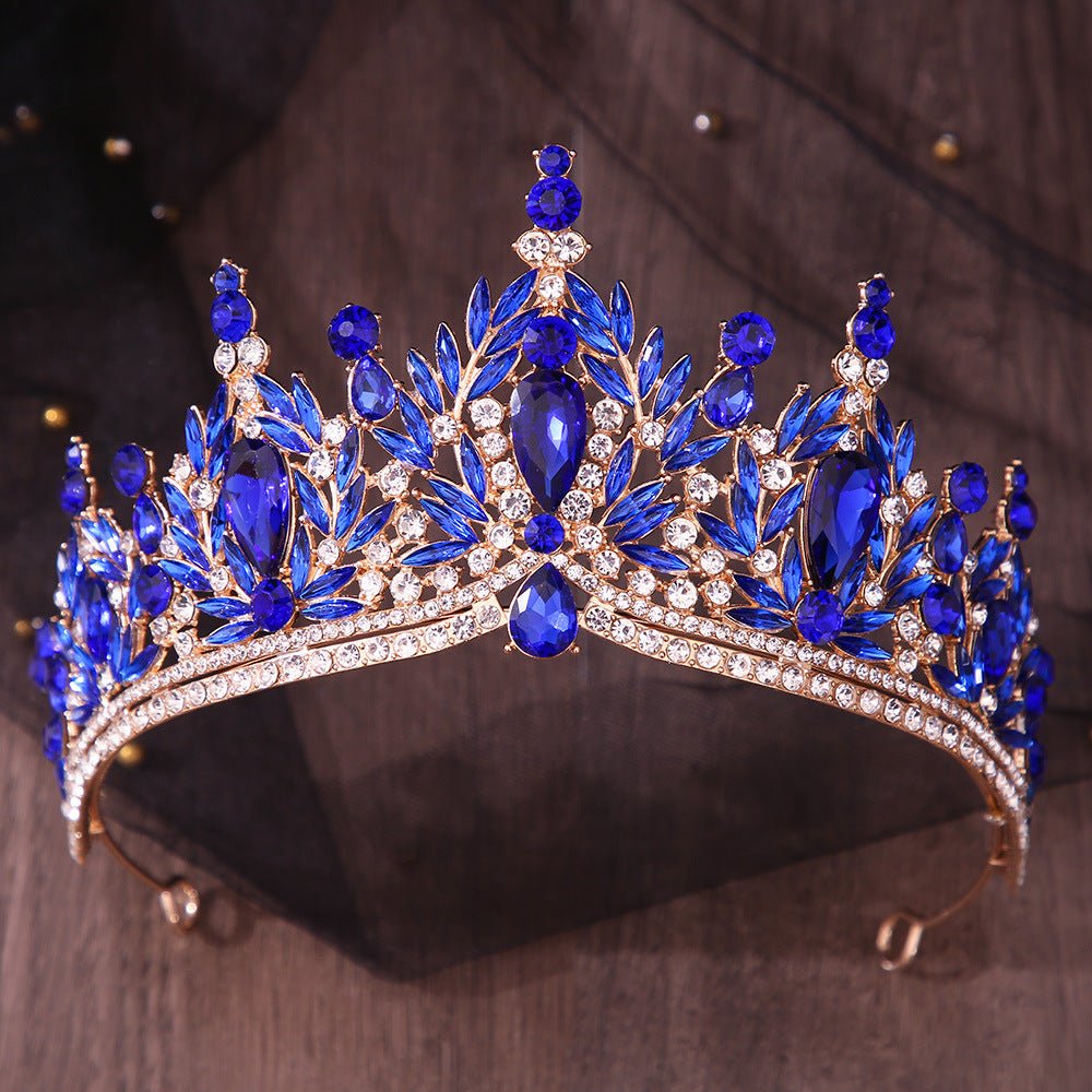 Crystal Leaf Bridal Headpiece - Luzilly Bridal & Apparel