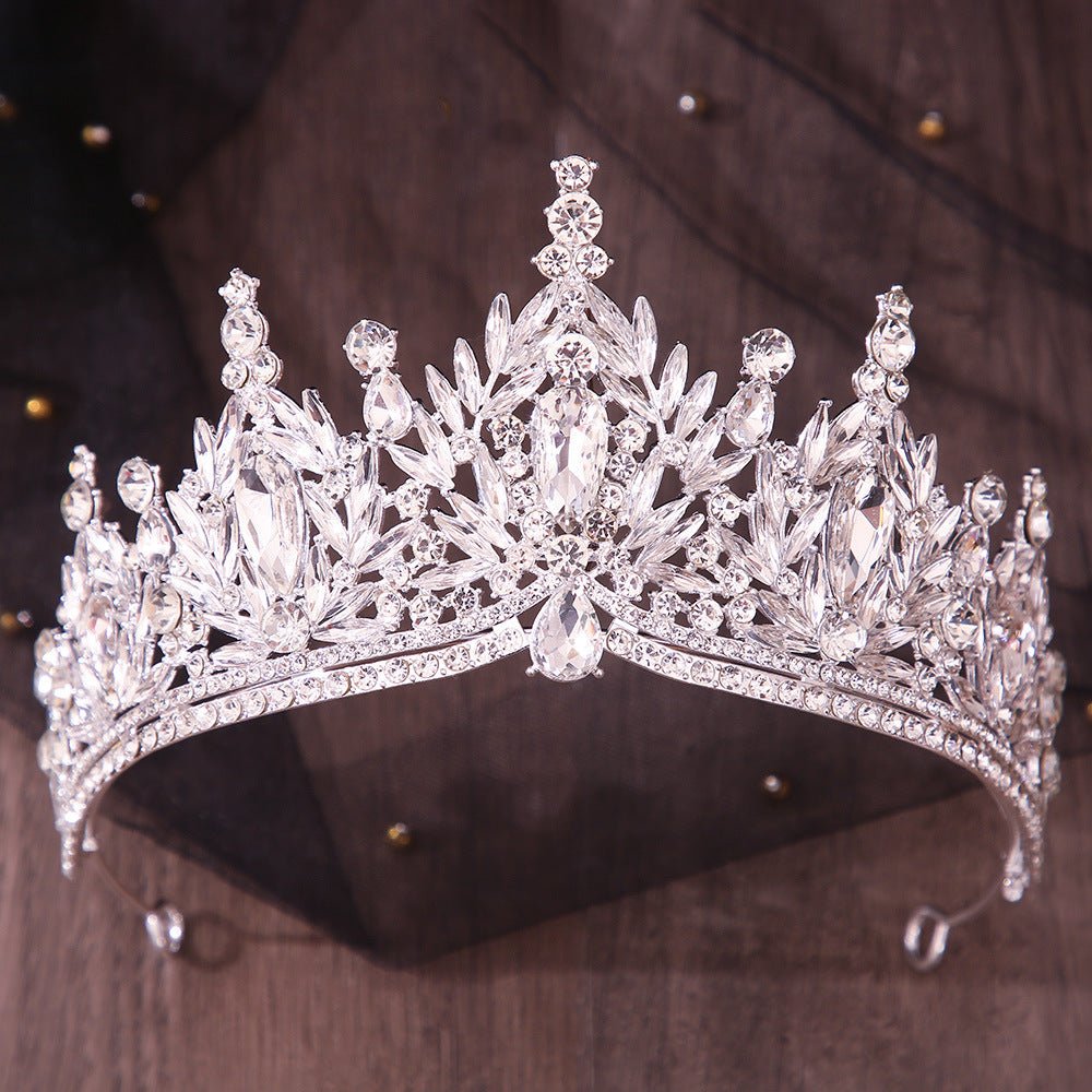 Crystal Leaf Bridal Headpiece - Luzilly Bridal & Apparel