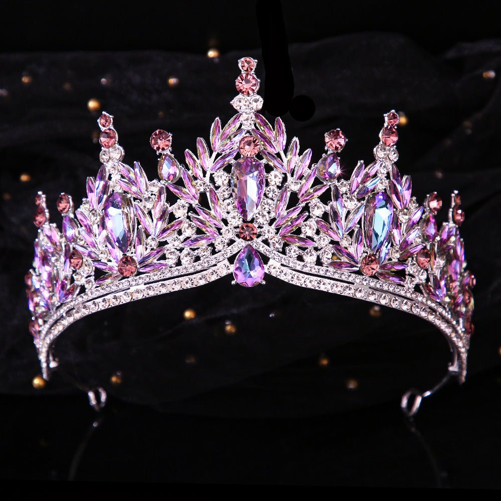 Crystal Leaf Bridal Headpiece - Luzilly Bridal & Apparel