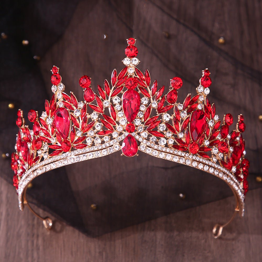 Crystal Leaf Bridal Headpiece - Luzilly Bridal & Apparel