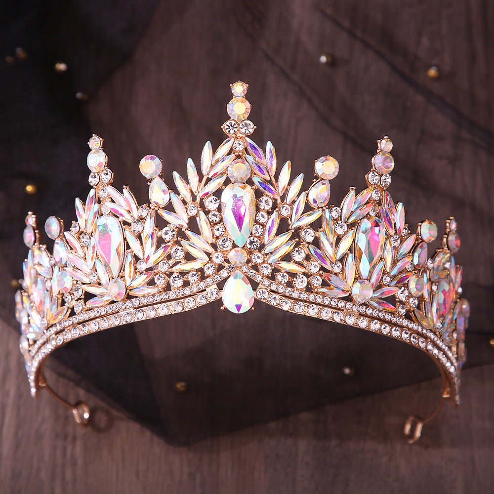 Crystal Leaf Bridal Headpiece - Luzilly Bridal & Apparel