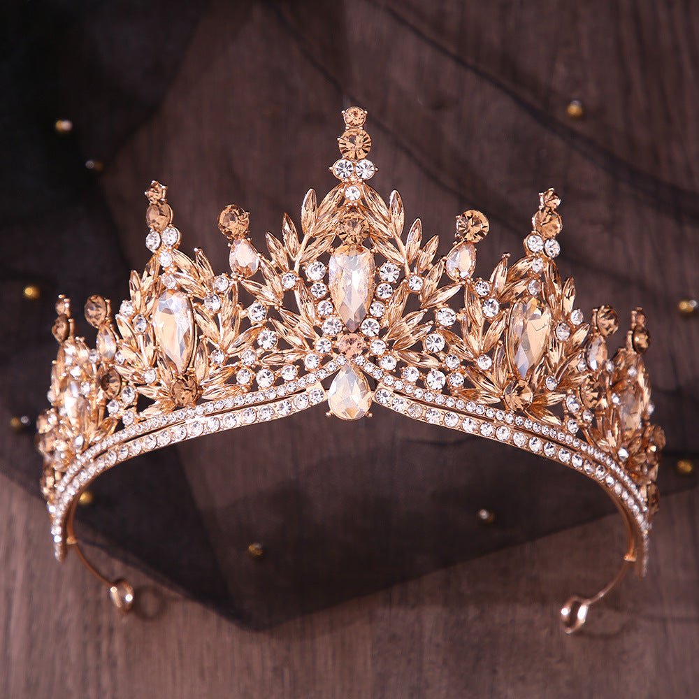 Crystal Leaf Bridal Headpiece - Luzilly Bridal & Apparel