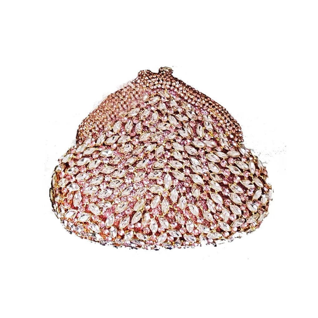 Crystal Minaudiere Evening Bag - Luzilly Bridal & Apparel