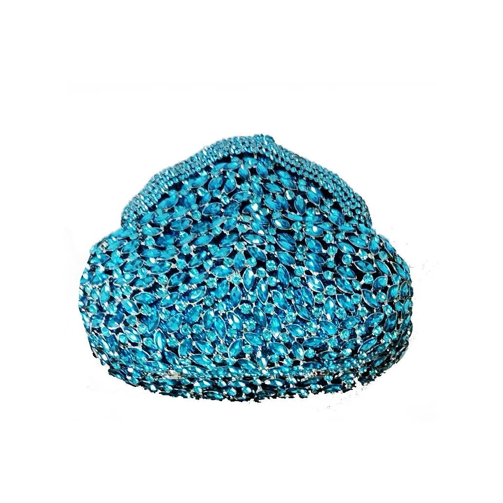 Crystal Minaudiere Evening Bag - Luzilly Bridal & Apparel