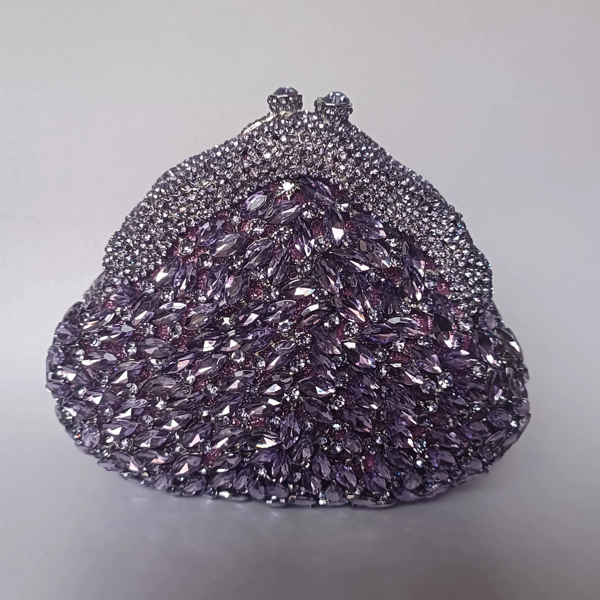 Crystal Minaudiere Evening Bag - Luzilly Bridal & Apparel