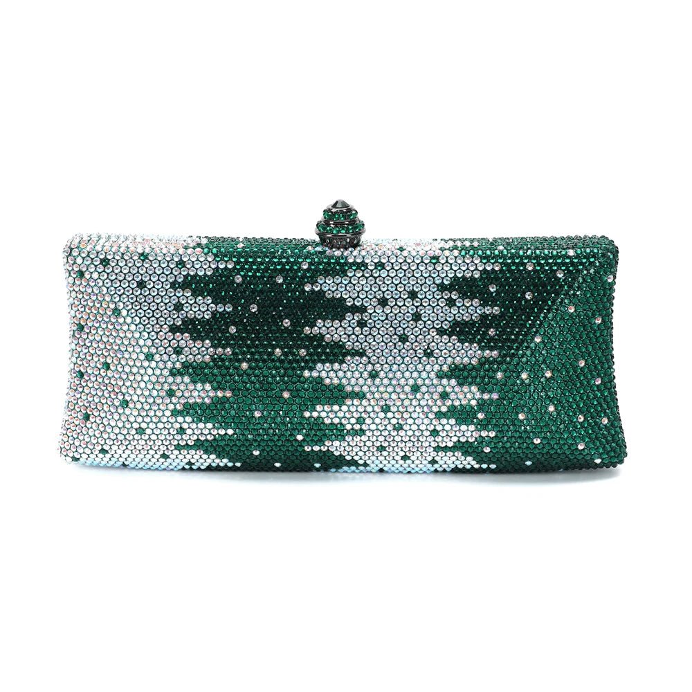 Crystal Minaudière Evening Clutch — 25 Colors - Luzilly Bridal & Apparel