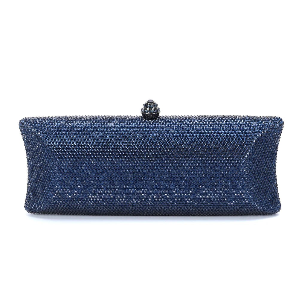 Crystal Minaudière Evening Clutch — 25 Colors - Luzilly Bridal & Apparel