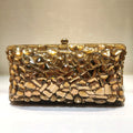 Crystal Rhinestone Minaudière Clutch - Luzilly Bridal & Apparel