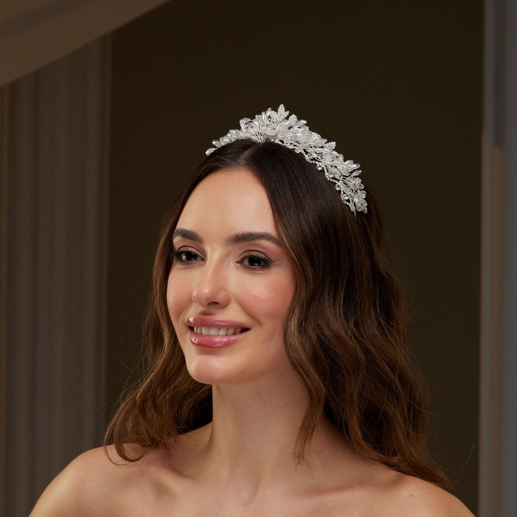Crystal Wedding Tiara - Luzilly Bridal & Apparel
