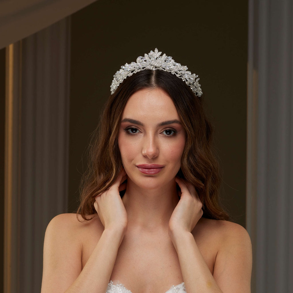 Crystal Wedding Tiara - Luzilly Bridal & Apparel