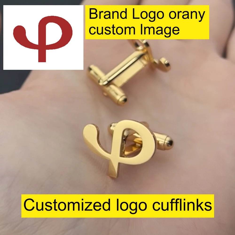 Customized Patterned Cufflinks, Stainless Steel Cufflinks, Suit Fashion Jewelry, Wedding Gifts, Men's Dad Gifts - Luzilly Bridal & Apparel
