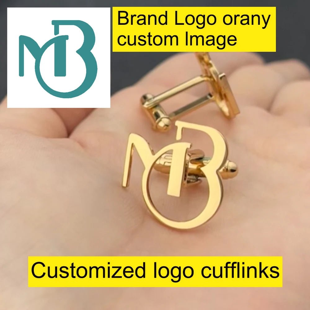 Customized Patterned Cufflinks, Stainless Steel Cufflinks, Suit Fashion Jewelry, Wedding Gifts, Men's Dad Gifts - Luzilly Bridal & Apparel