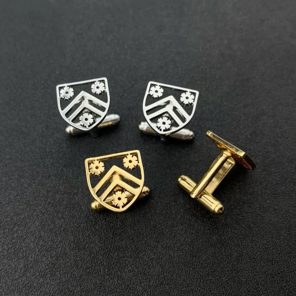 Customized Patterned Cufflinks, Stainless Steel Cufflinks, Suit Fashion Jewelry, Wedding Gifts, Men's Dad Gifts - Luzilly Bridal & Apparel