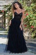 Dahlia Gown - Black - Tulle & Lace Dress - Luzilly Bridal & Apparel
