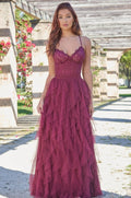 Dahlia Gown - Mulberry - Tulle & Lace Dress - Luzilly Bridal & Apparel