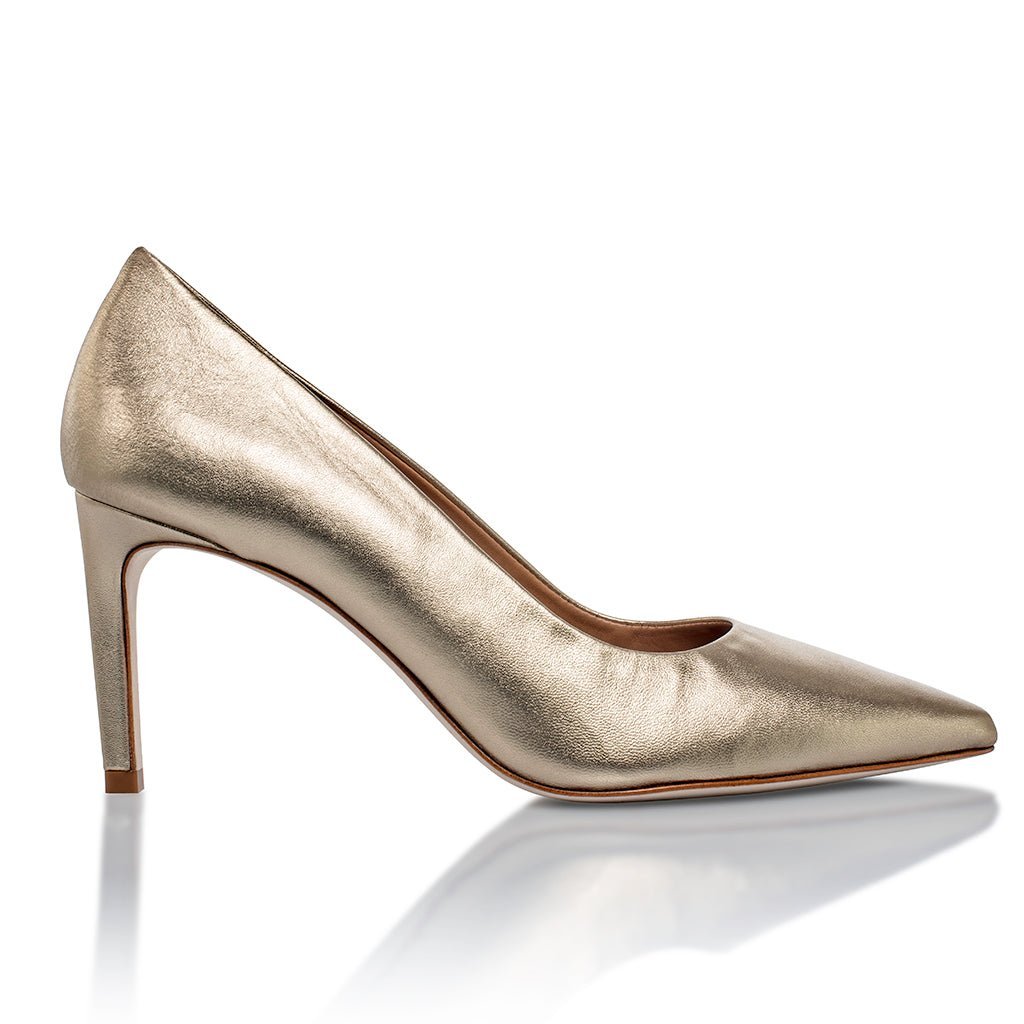Deborah 2.0 Champagne Gold Metallic - Luzilly Bridal & Apparel