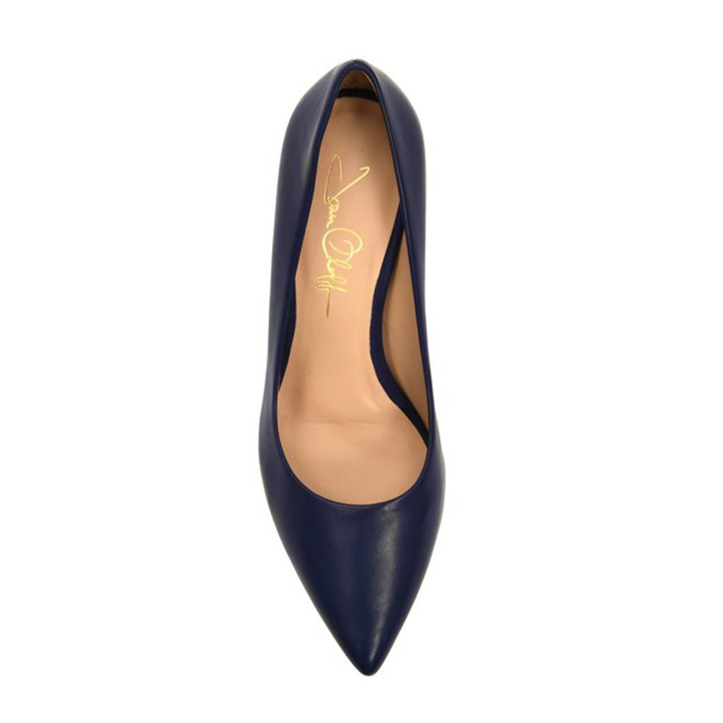 Deborah Navy Lux Nappa - Luzilly Bridal & Apparel