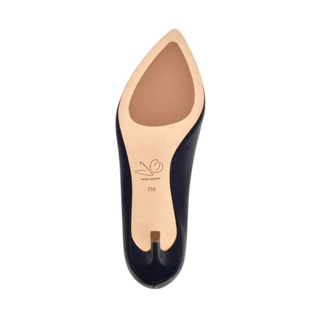 Deborah Navy Lux Nappa - Luzilly Bridal & Apparel