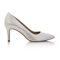 Deborah Silver Mesh Leather - Luzilly Bridal & Apparel