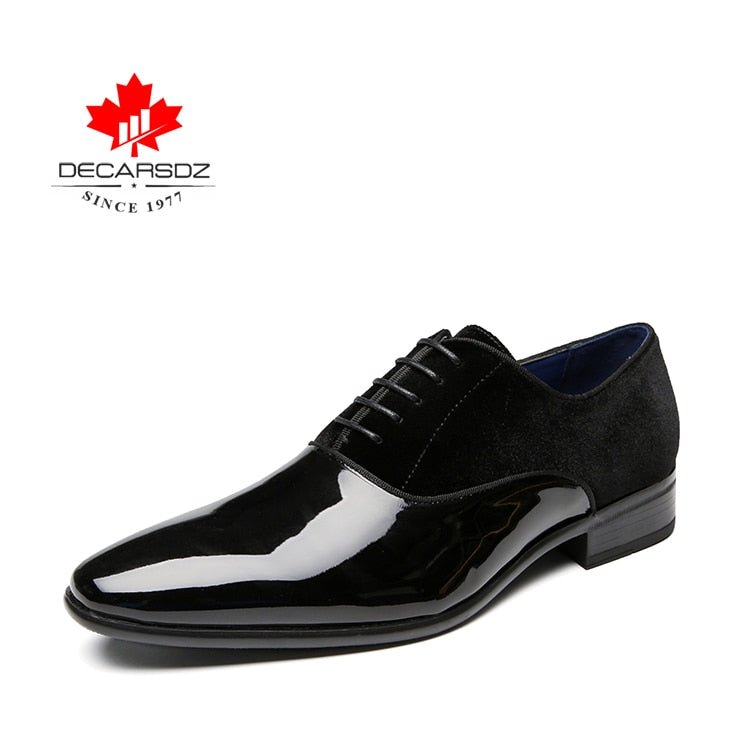 DECARSDZ Men Dress Shoes Men Spring Wedding Fashion Office High Quality Leather Comfy Business Man Formal Shoes Men Shoes - Luzilly Bridal & Apparel