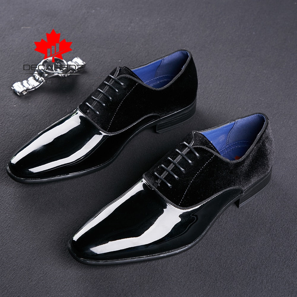 DECARSDZ Men Dress Shoes Men Spring Wedding Fashion Office High Quality Leather Comfy Business Man Formal Shoes Men Shoes - Luzilly Bridal & Apparel