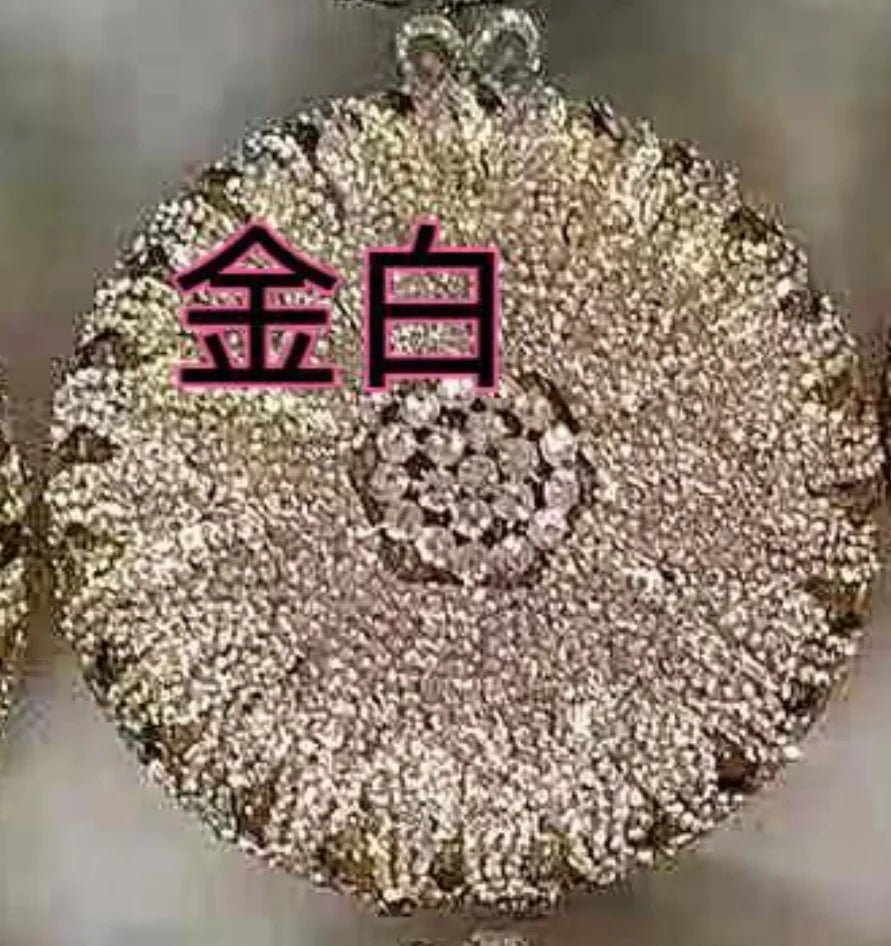 Diamond Bridal Minaudiere Purse - Luzilly Bridal & Apparel