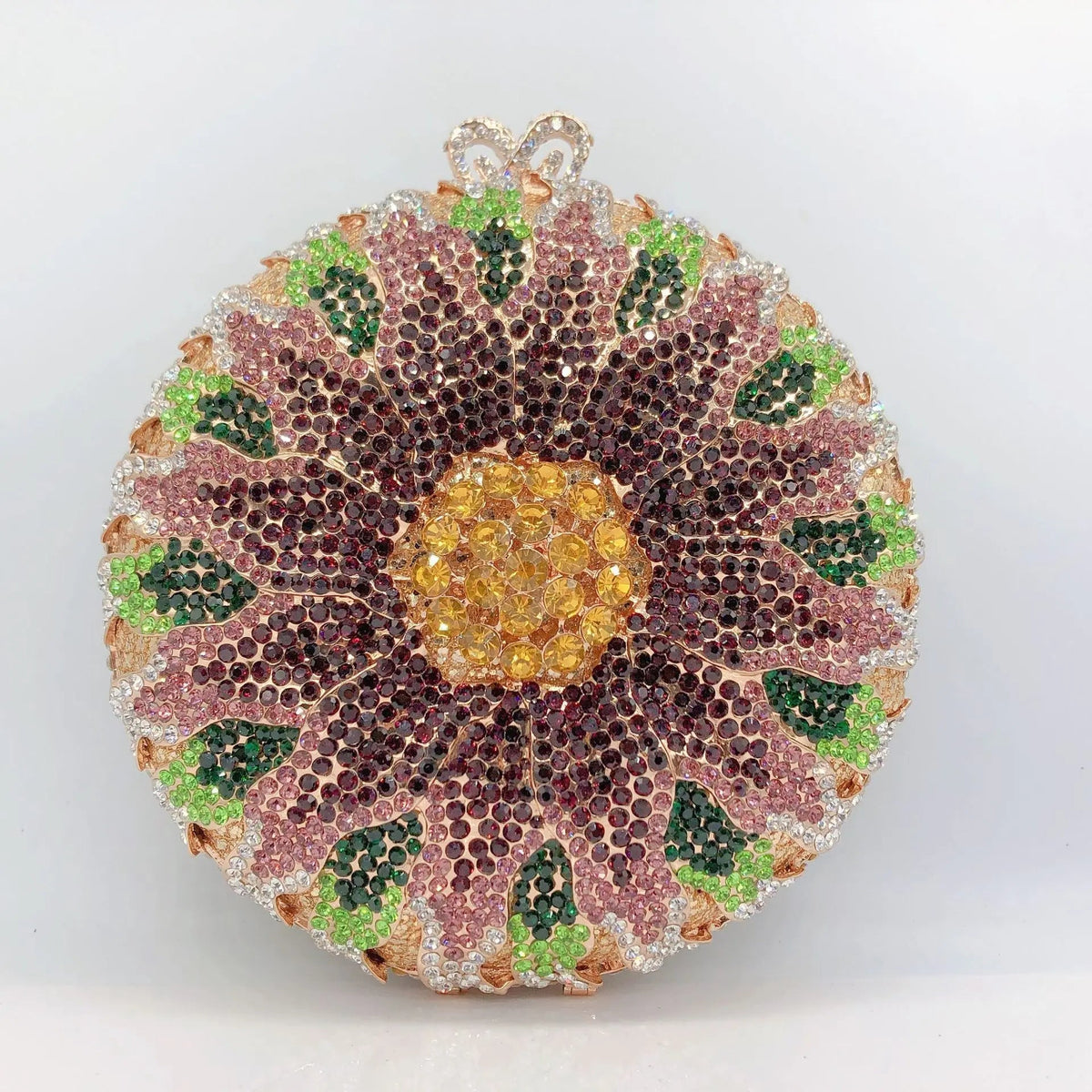 Diamond Bridal Minaudiere Purse - Luzilly Bridal & Apparel