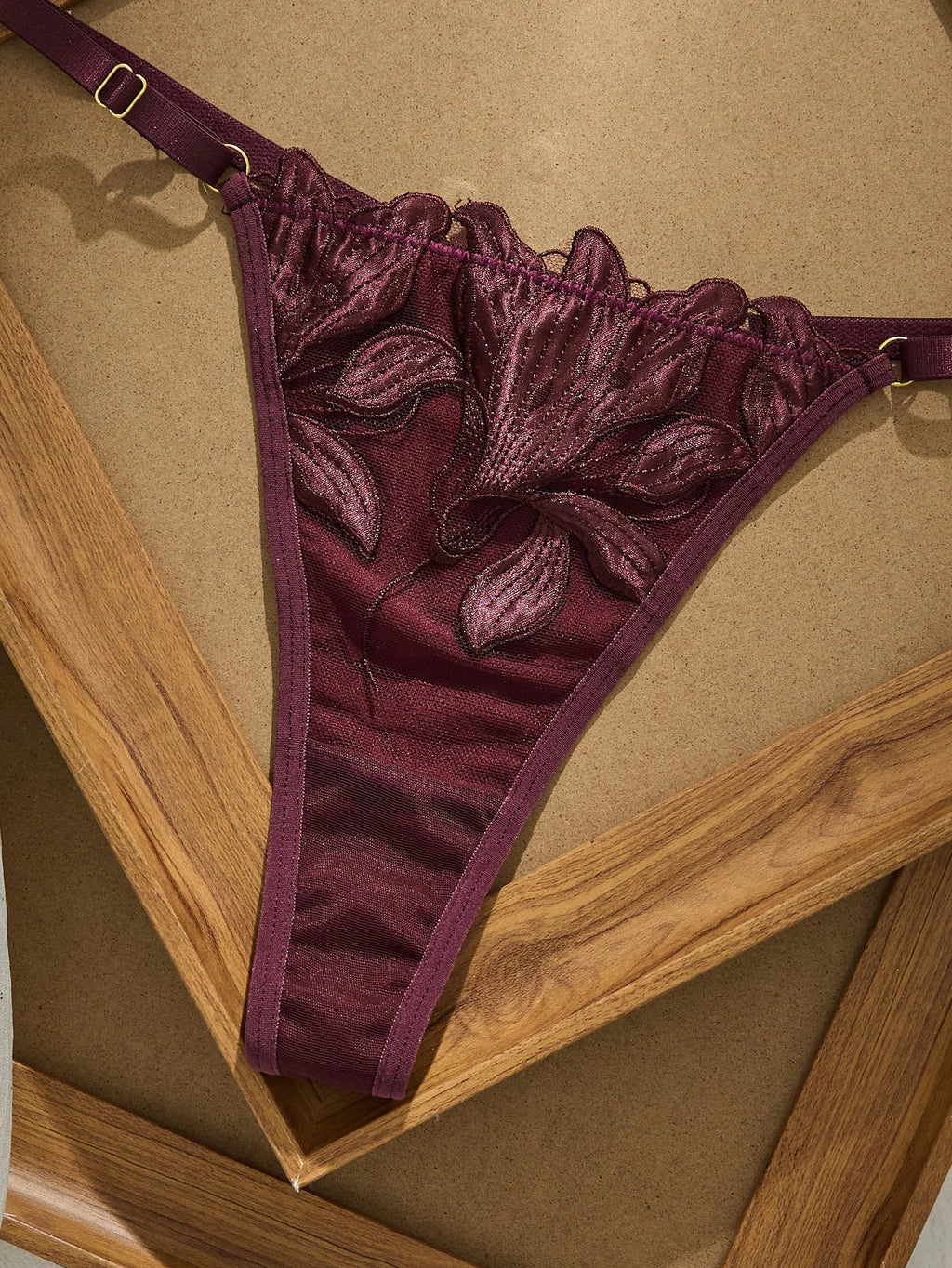 Double-Layer Bralette & Panty Set - Luzilly Bridal & Apparel