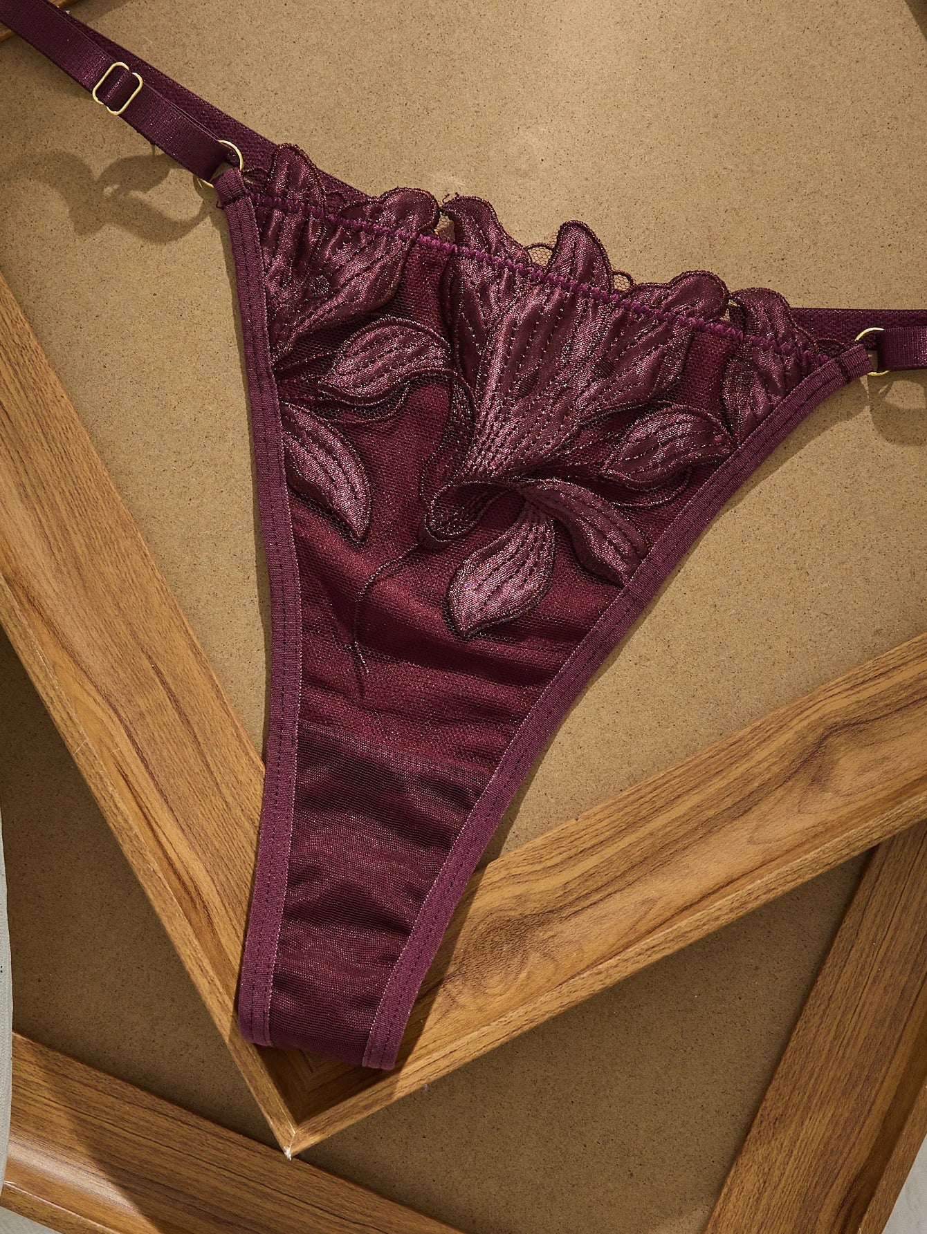 Double-Layer Bralette & Panty Set - Luzilly Bridal & Apparel