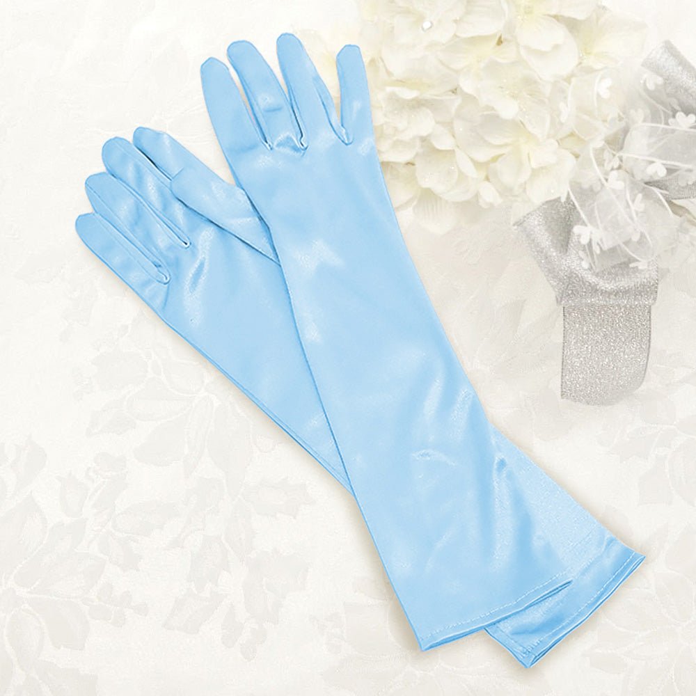 Dressy satin gloves - Luzilly Bridal & Apparel