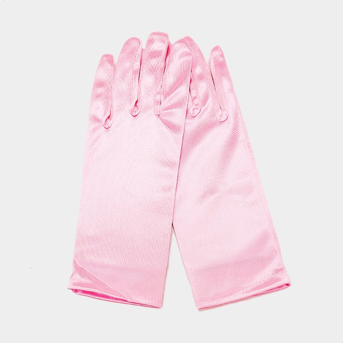 Dressy Satin Wedding Gloves - Luzilly Bridal & Apparel