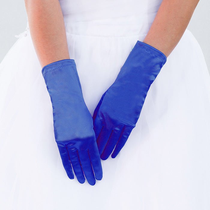 Dressy Satin Wedding Gloves - Luzilly Bridal & Apparel