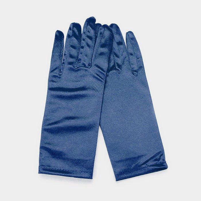 Dressy Satin Wedding Gloves - Luzilly Bridal & Apparel
