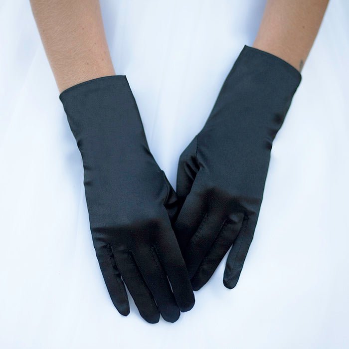 Dressy Satin Wedding Gloves - Luzilly Bridal & Apparel