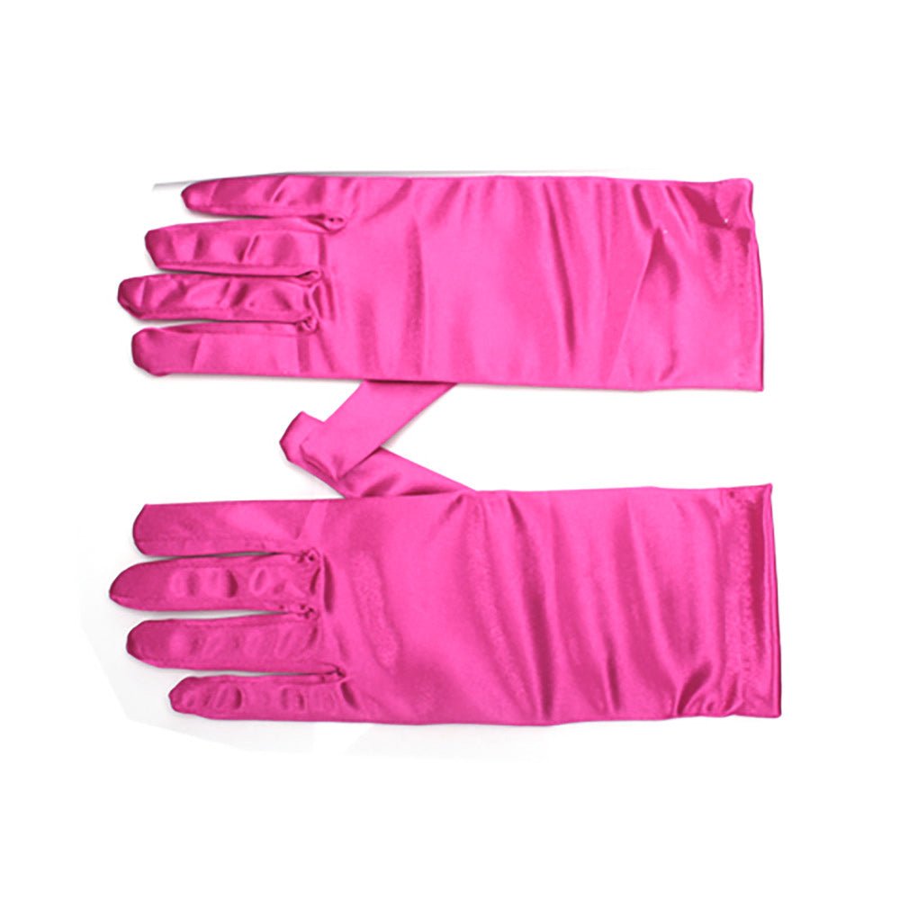 Dressy Satin Wedding Gloves - Luzilly Bridal & Apparel