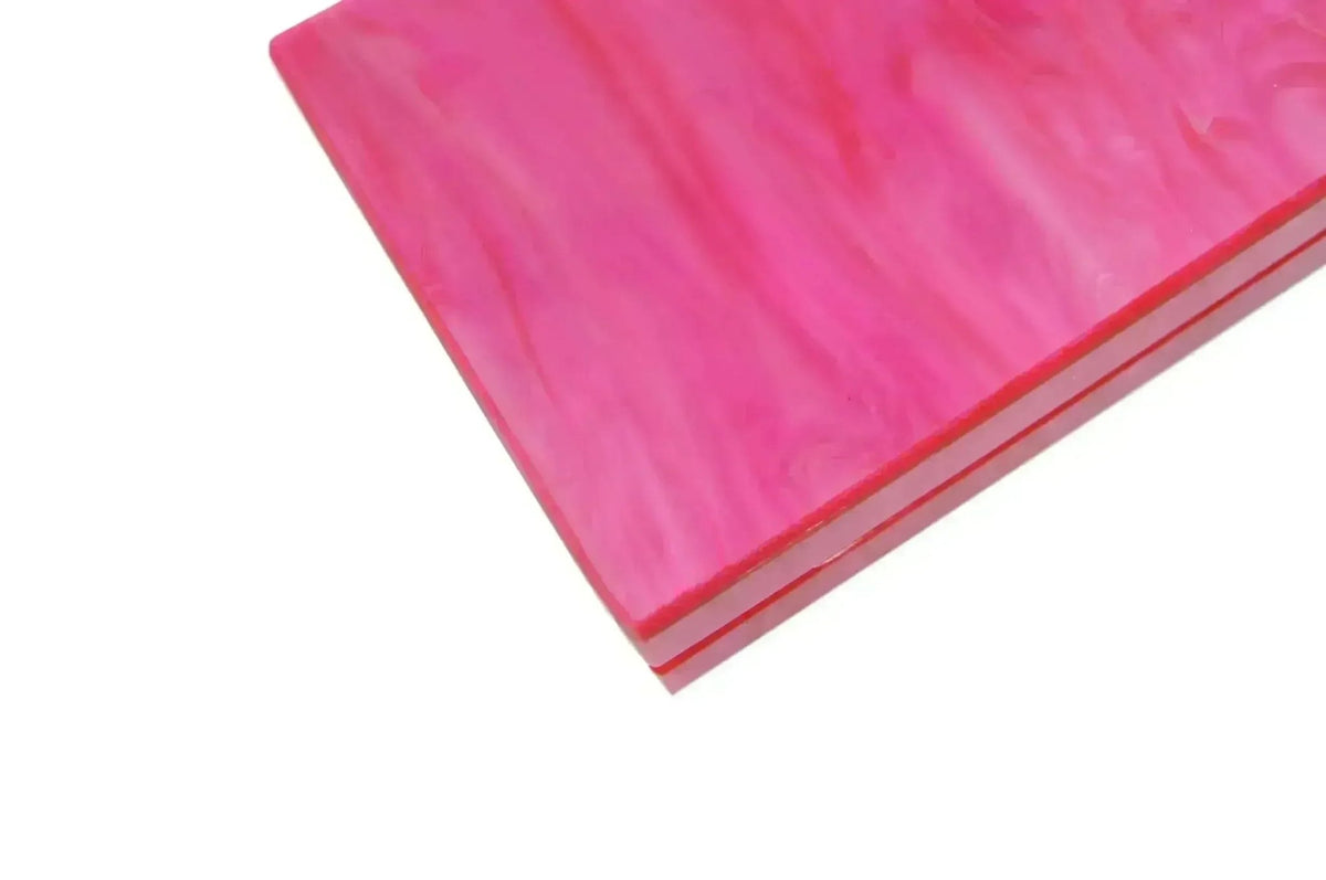 Electric Pink Acrylic Box Clutch - Luzilly Bridal & Apparel